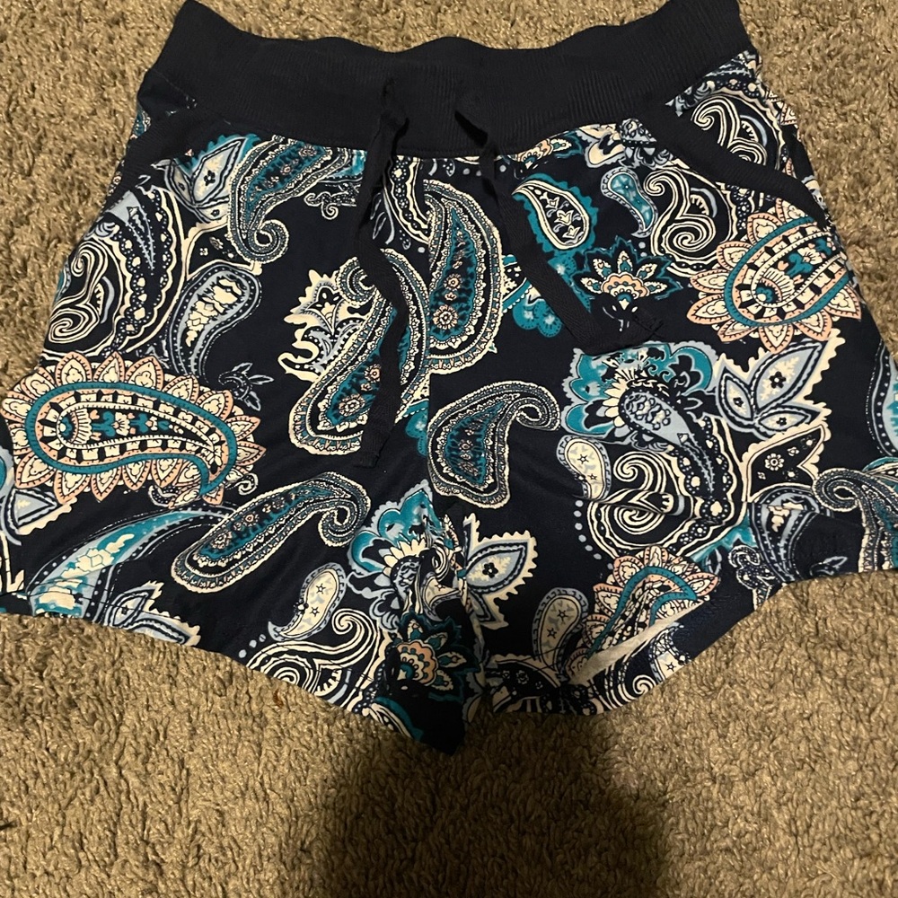 Paisley Print Women's Shorts